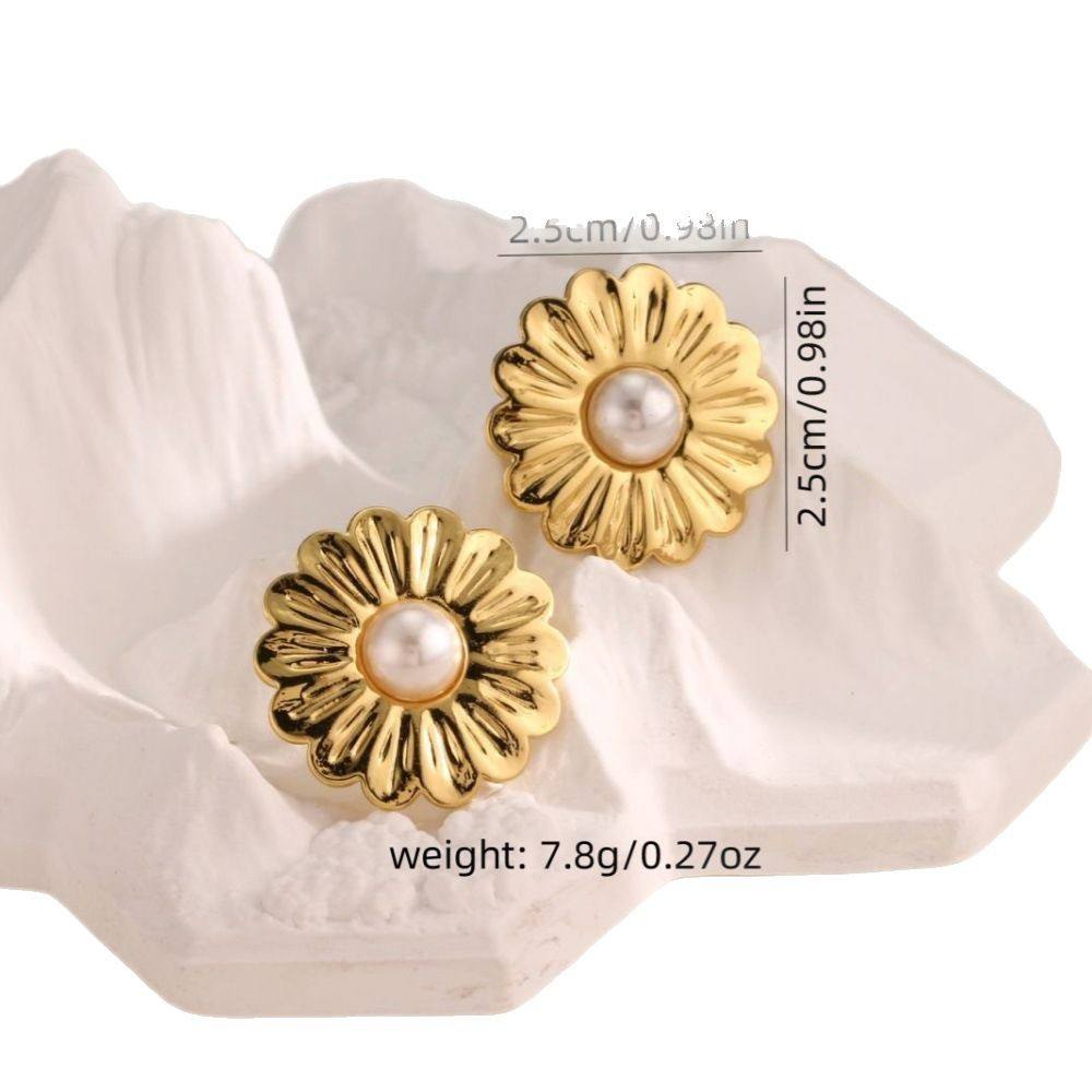 Sunbeam Earring- 18 K Gold Plated