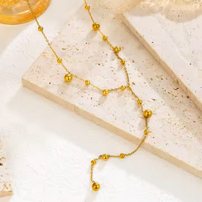 Nayra Neckpiece - 18 K Gold Plated