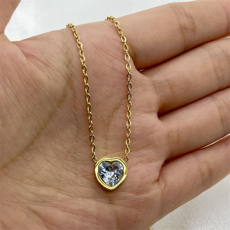 Amoris Pendant Set - 18 K Gold Plated
