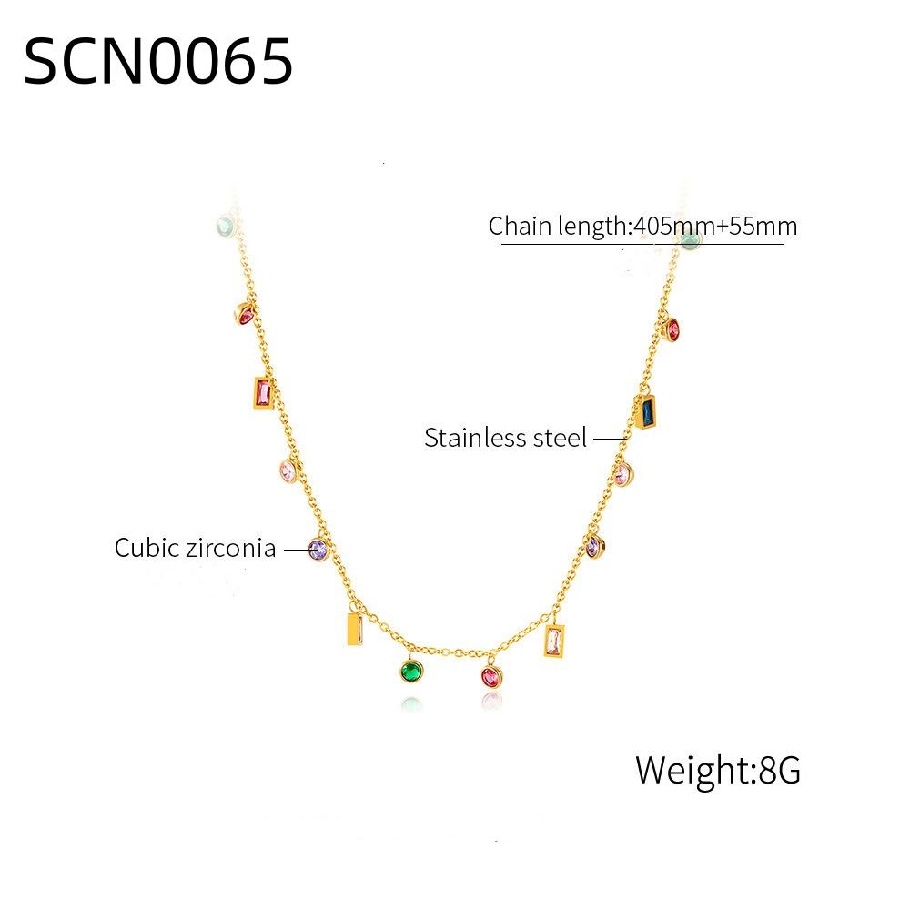 Twinkle Neckpiece- 18 K Gold Plated