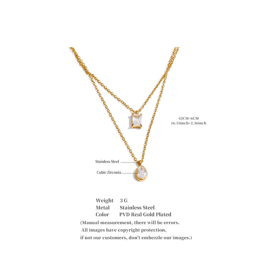 Meira Neckpiece - 18 K Gold Plated