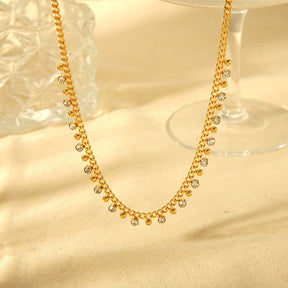 Terra Neckpiece - 18 K Gold Plated