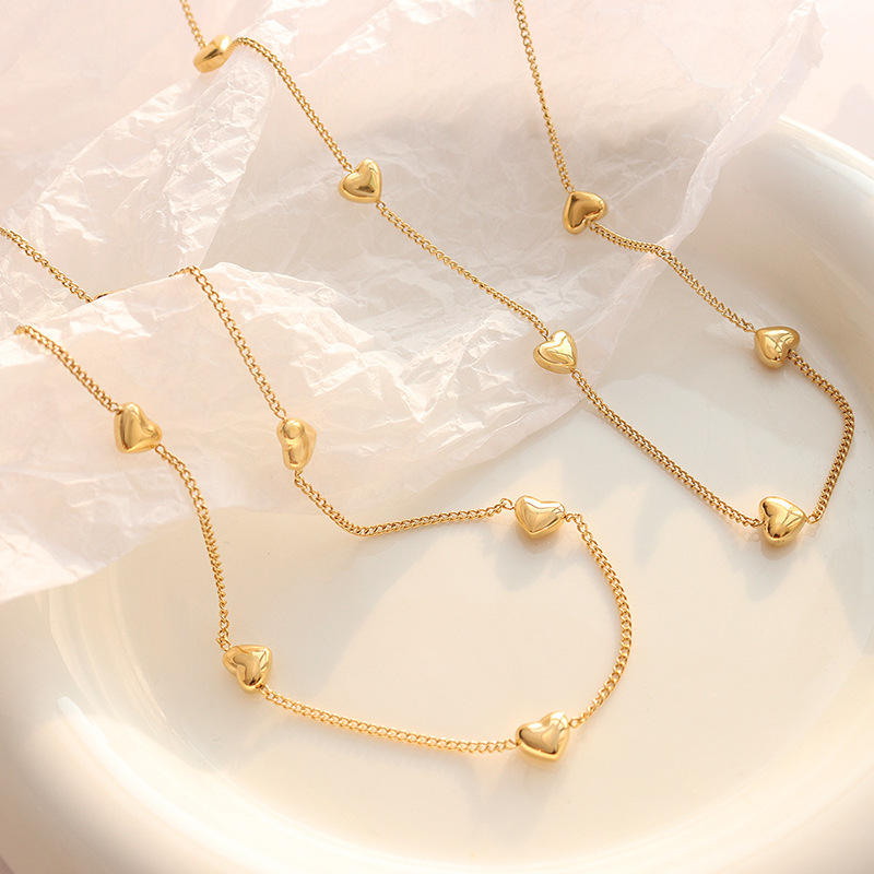 Cherie Neckpiece - 18 K Gold Plated