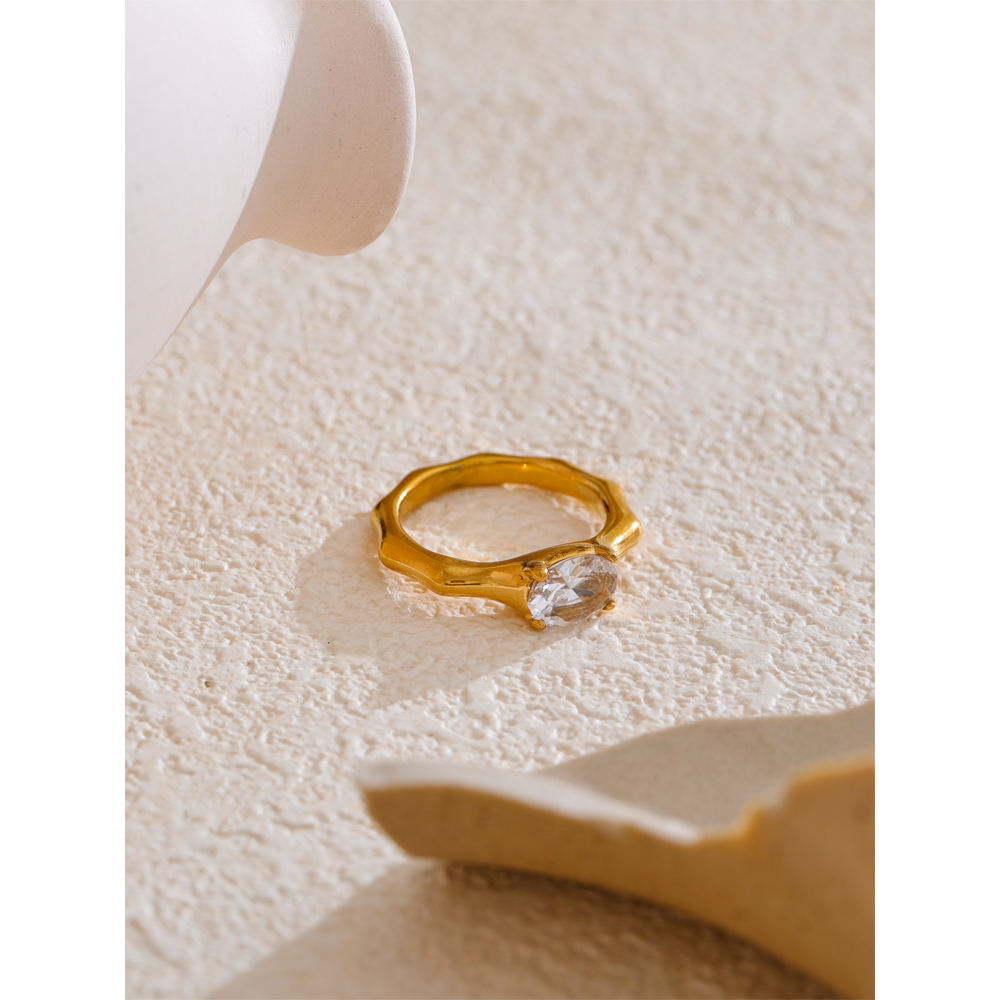 Regalia Ring - 18 K Gold Plated