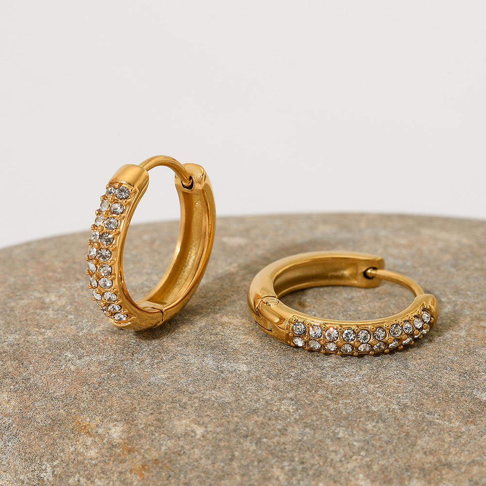Suvreen Earring - 18 K Gold Plated