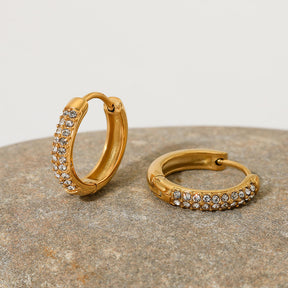 Suvreen Earring - 18 K Gold Plated