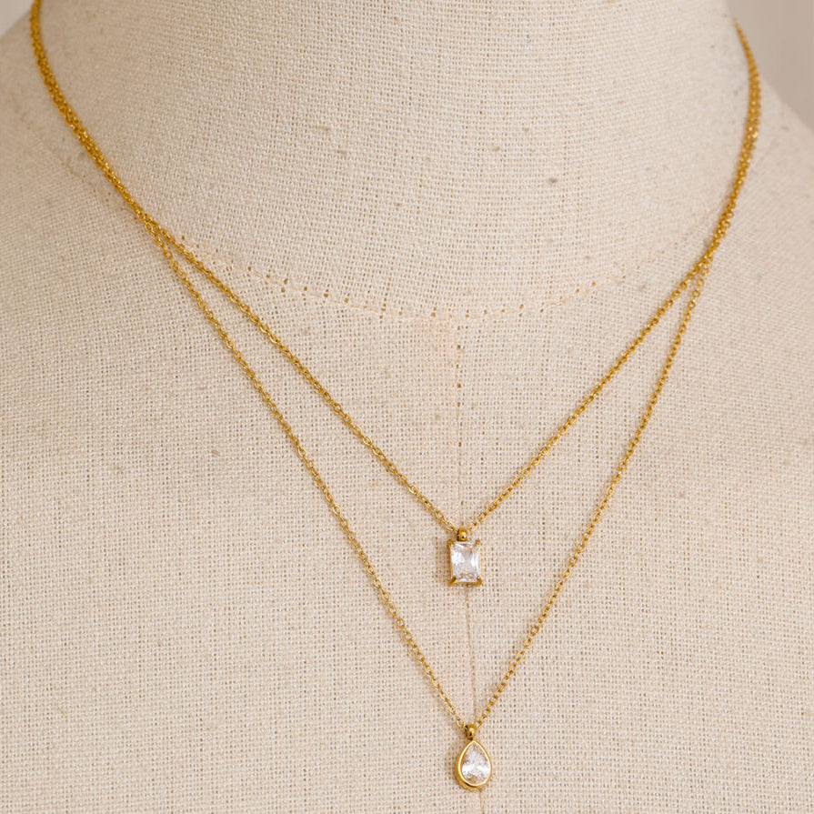 Meira Neckpiece and Mira Bracelet Combo Set