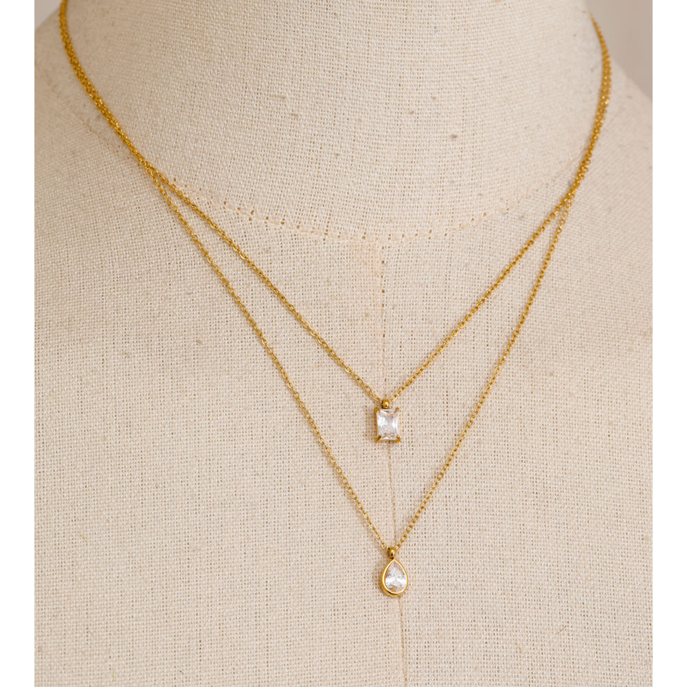 Meira Neckpiece - 18 K Gold Plated