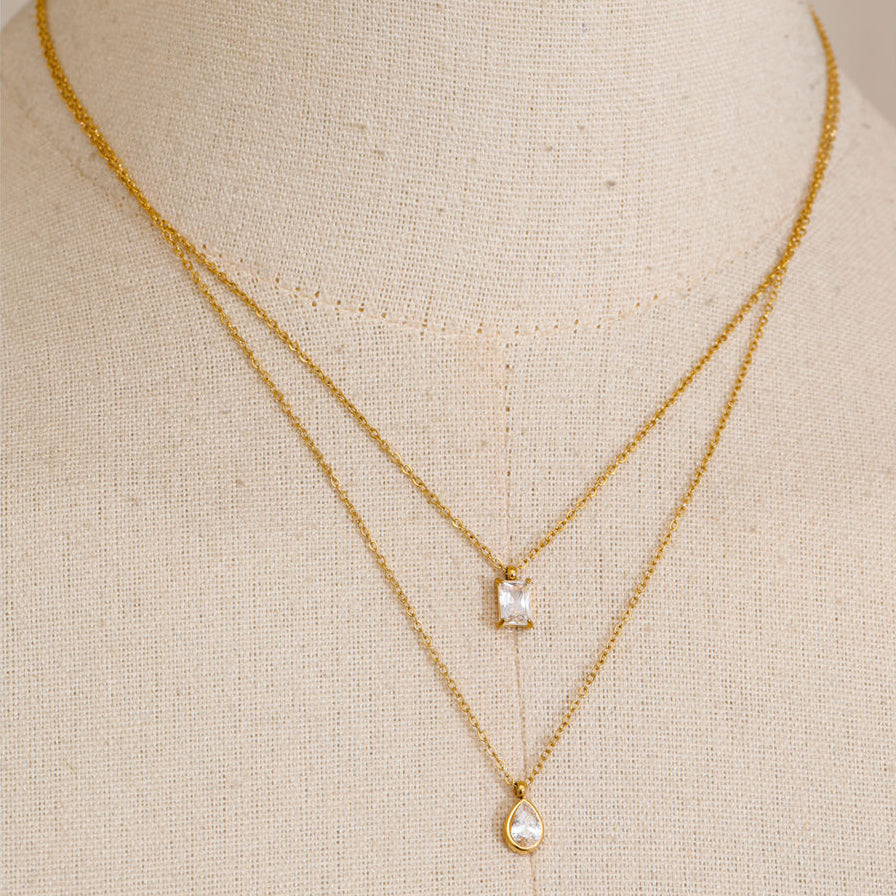 Meira Neckpiece - 18 K Gold Plated