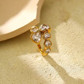 Romisca Ring - 18 K Gold Plated