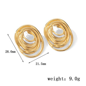 Daydream Earring- 18 K Gold Plated