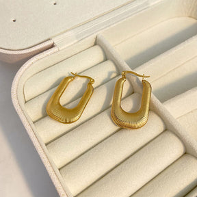 Alina Earring - 18 K Gold Plated