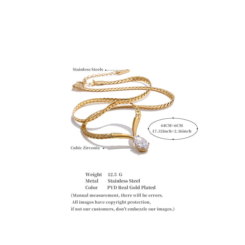 Royal Neckpiece - 18 K Gold Plated