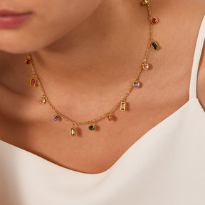 Twinkle Neckpiece- 18 K Gold Plated