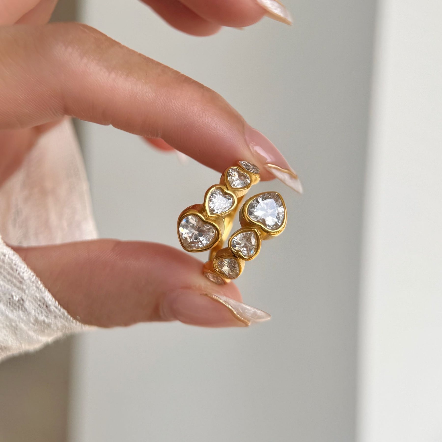 Romisca Ring - 18 K Gold Plated