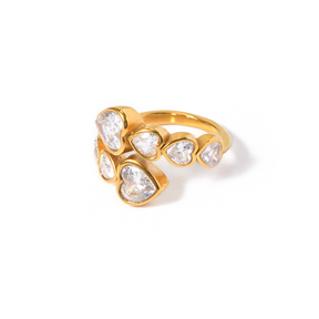 Romisca Ring - 18 K Gold Plated