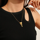 Amorie Pendant Set - 18 K Gold Plated