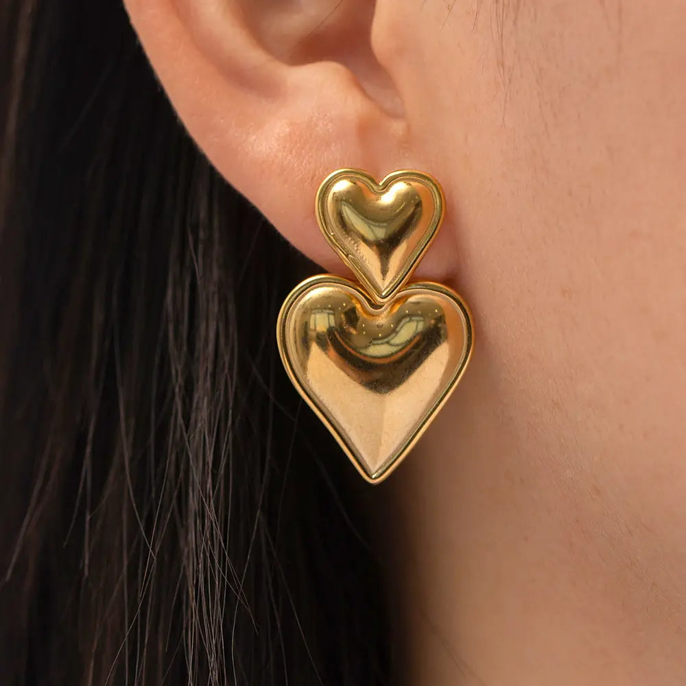 Amira Earring - 18 K Gold Plated