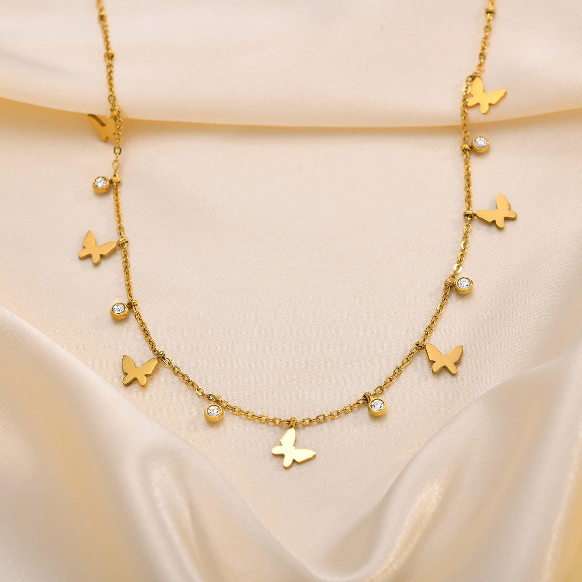 Belya Neckpiece - 18 K Gold Plated