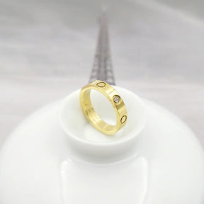 Cartier Love Ring - 18 K Gold Plated