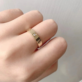 Cartier Love Ring - 18 K Gold Plated