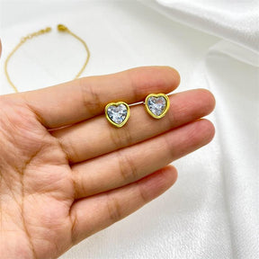 Amoris Pendant Set - 18 K Gold Plated
