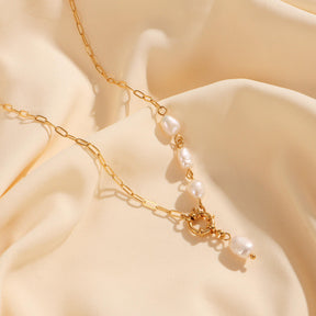 Searella Neckpiece - 18 K Gold Plated
