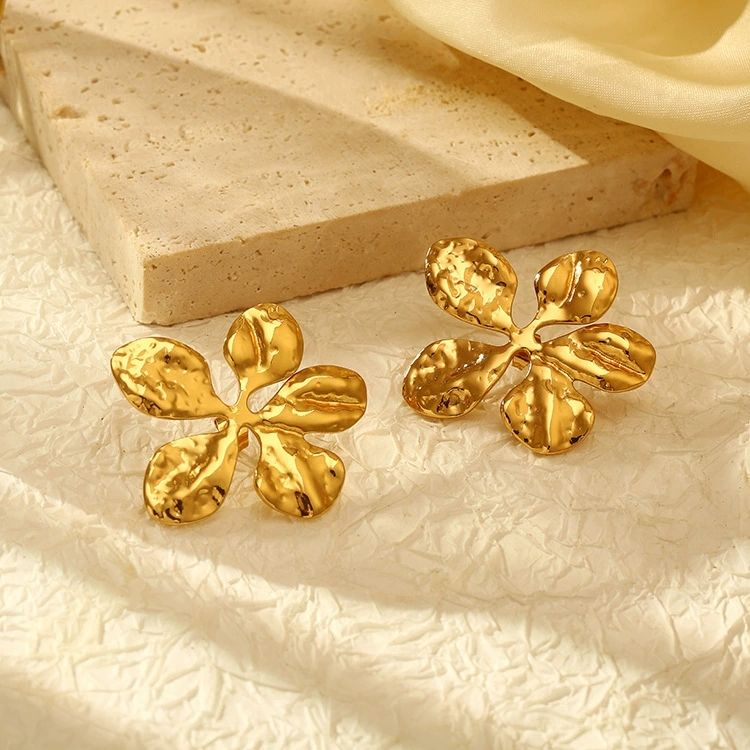 Flora Earring - 18 K Gold Plated