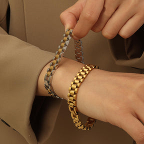 WristMode Bracelet- 18 K Gold Plated