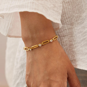 Meira Neckpiece and Mira Bracelet Combo Set