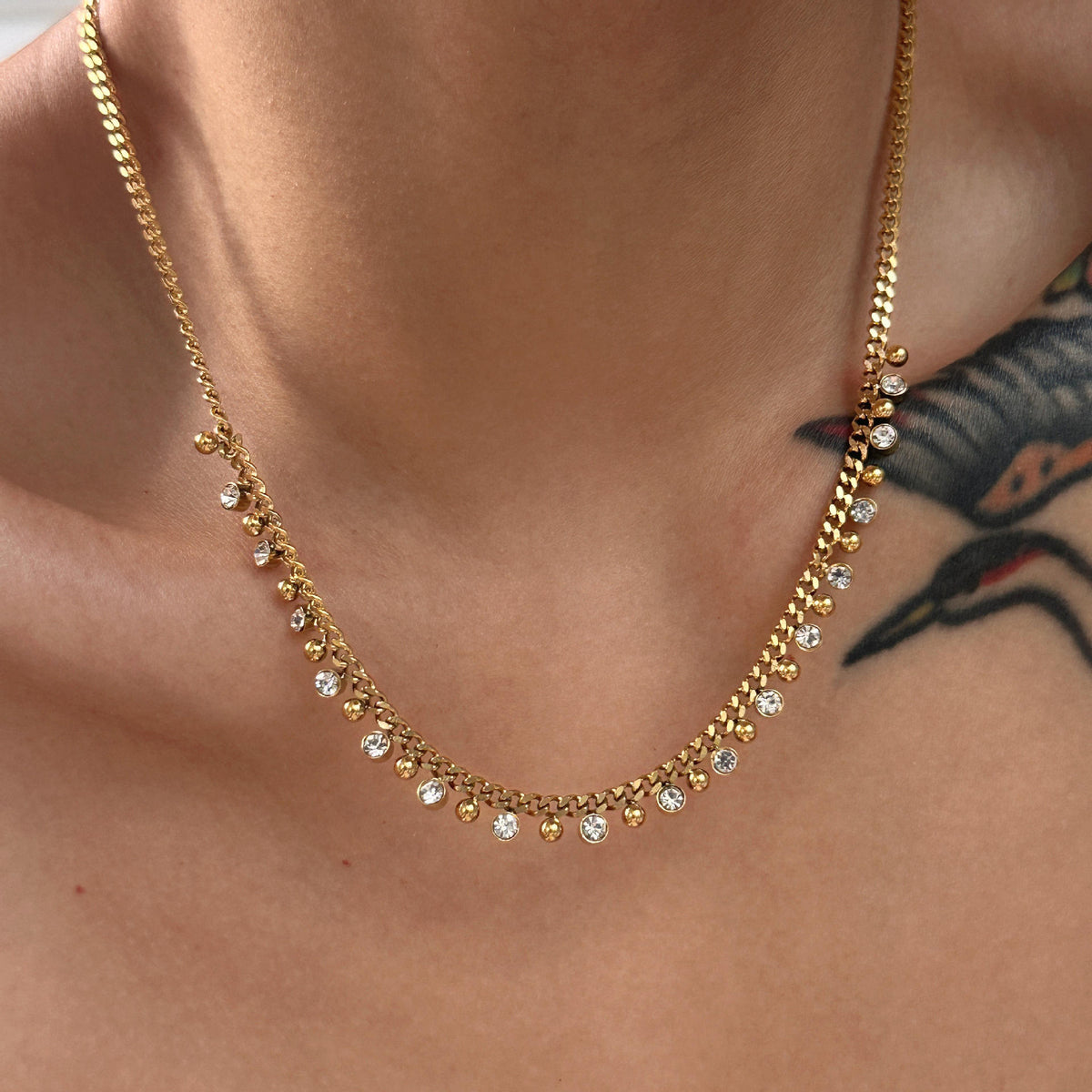 Terra Neckpiece - 18 K Gold Plated