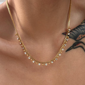 Terra Neckpiece - 18 K Gold Plated