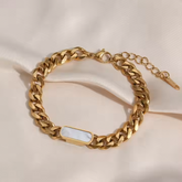 Knight Loop - 18 K Gold  (Men's Bracelet)