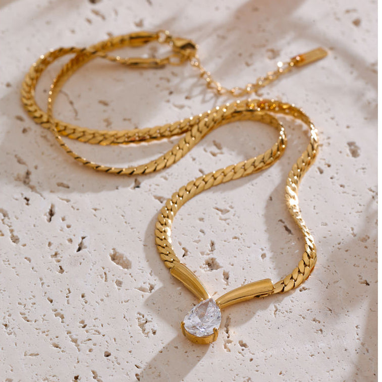 Royal Neckpiece - 18 K Gold Plated