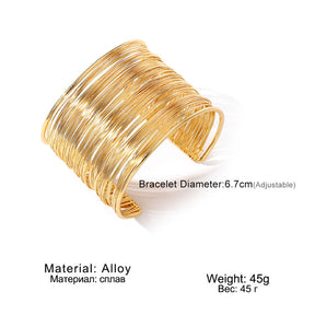 Chunky Bracelet - 18 K Gold Plated