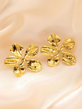Flora Earring - 18 K Gold Plated