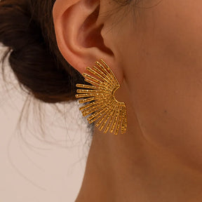 Sunara Earring - 18 K Gold Plated