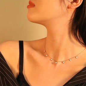 Tiara Neckpiece - 18 K Gold Plated