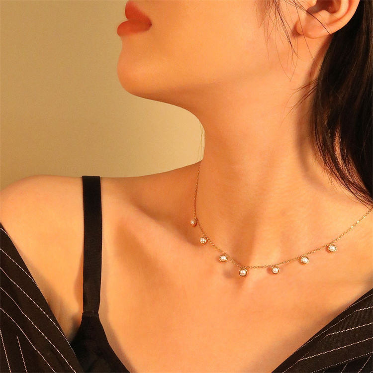 Tiara Neckpiece - 18 K Gold Plated