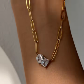 Avyra Neckpiece - 18 K Gold Plated