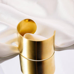 Adira Half Bracelet - 18 K Gold Plated