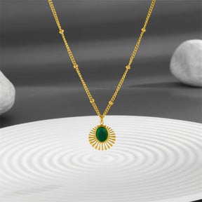 Samayra Neckpiece - 18 K Gold Plated