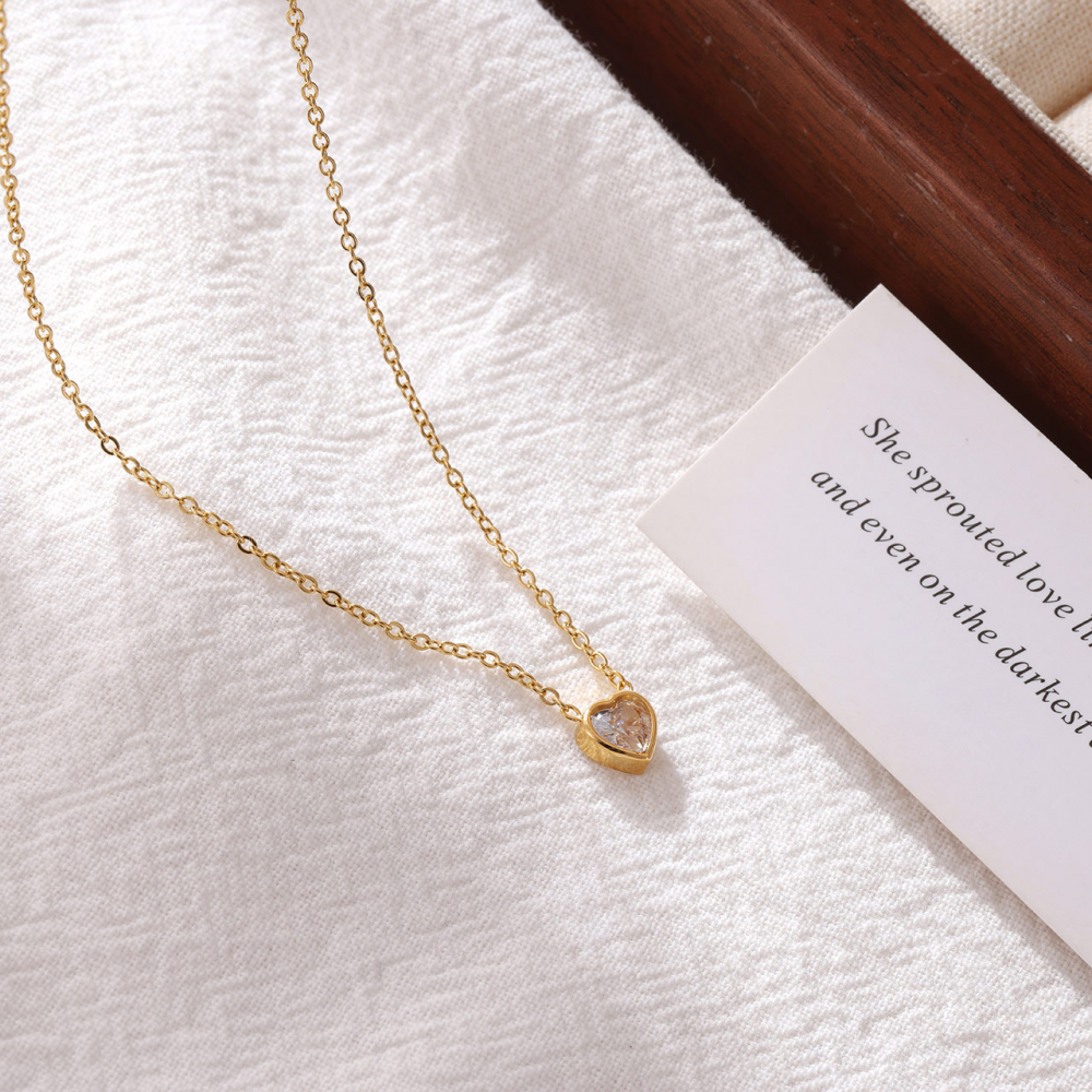 Amoris Pendant Set - 18 K Gold Plated