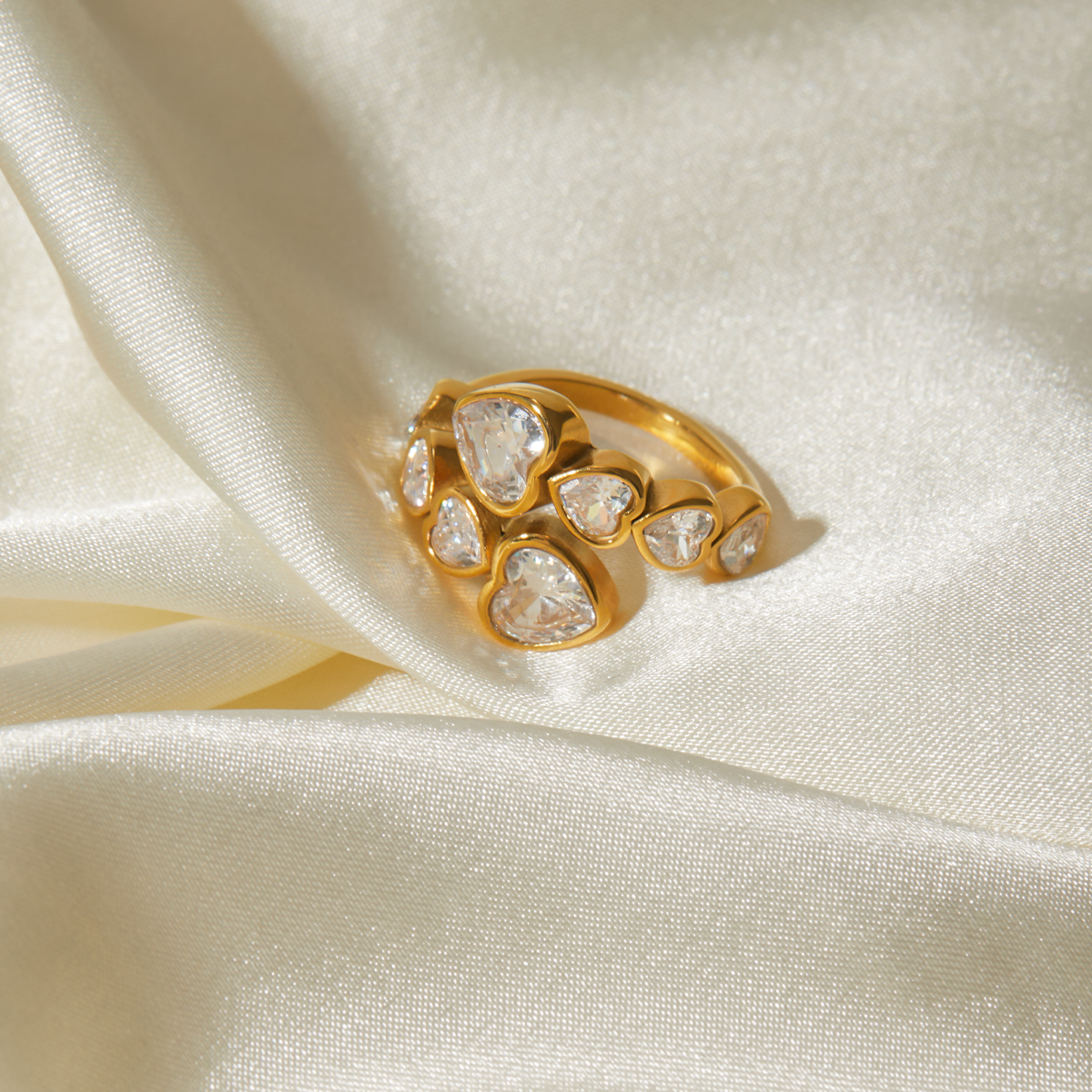 Romisca Ring - 18 K Gold Plated