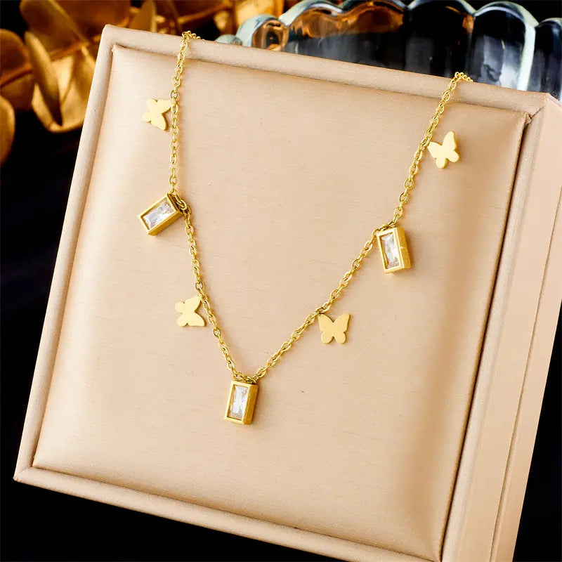 Belya Neckpiece - 18 K Gold Plated