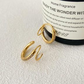 Lovina Earring- 18 K Gold Plated