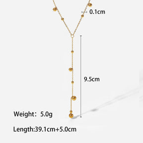 Nayra Neckpiece - 18 K Gold Plated