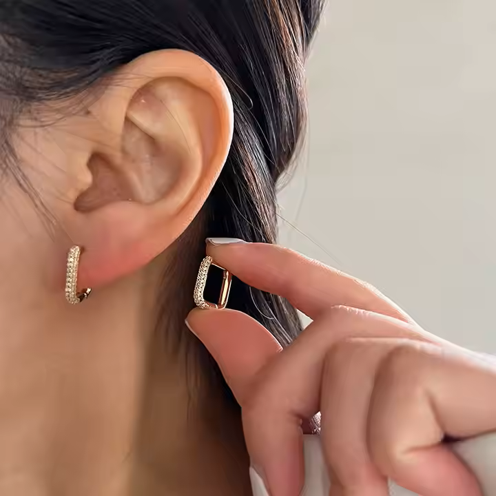 Grace Earring - 18 K Gold Plated