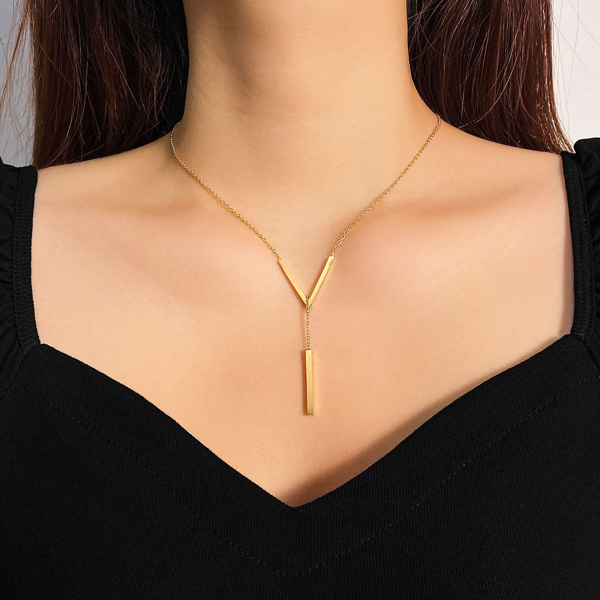 Victory Neckpiece- 18 K Gold Plated