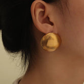 Rebel Glow Earring- 18 K Gold Plated